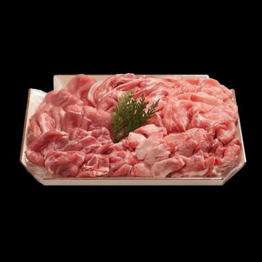 都城産お米豚セット(小間500g×4バラスラ、焼肉各500g肩ロース400gロース800g)