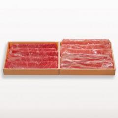 宮崎和牛肩ロース宮崎産豚肉すき焼(牛肩ロース200g、豚ロース200g、豚バラ200g)